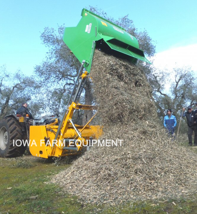 Pruning Picker Shredder Collection Hopper Flail Mower